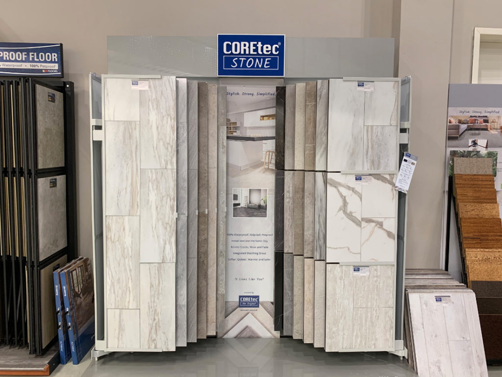 Coretec Stone Display Carpet Time Nyc