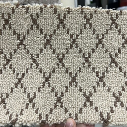 Closeout Cream/Brown Diamond