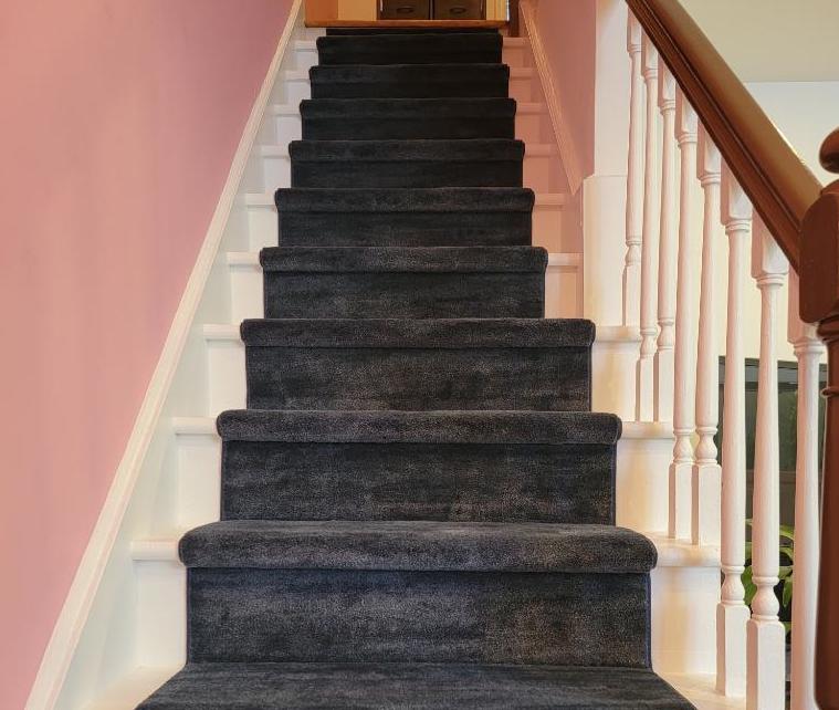 Carpet Time Stair Runner Installation