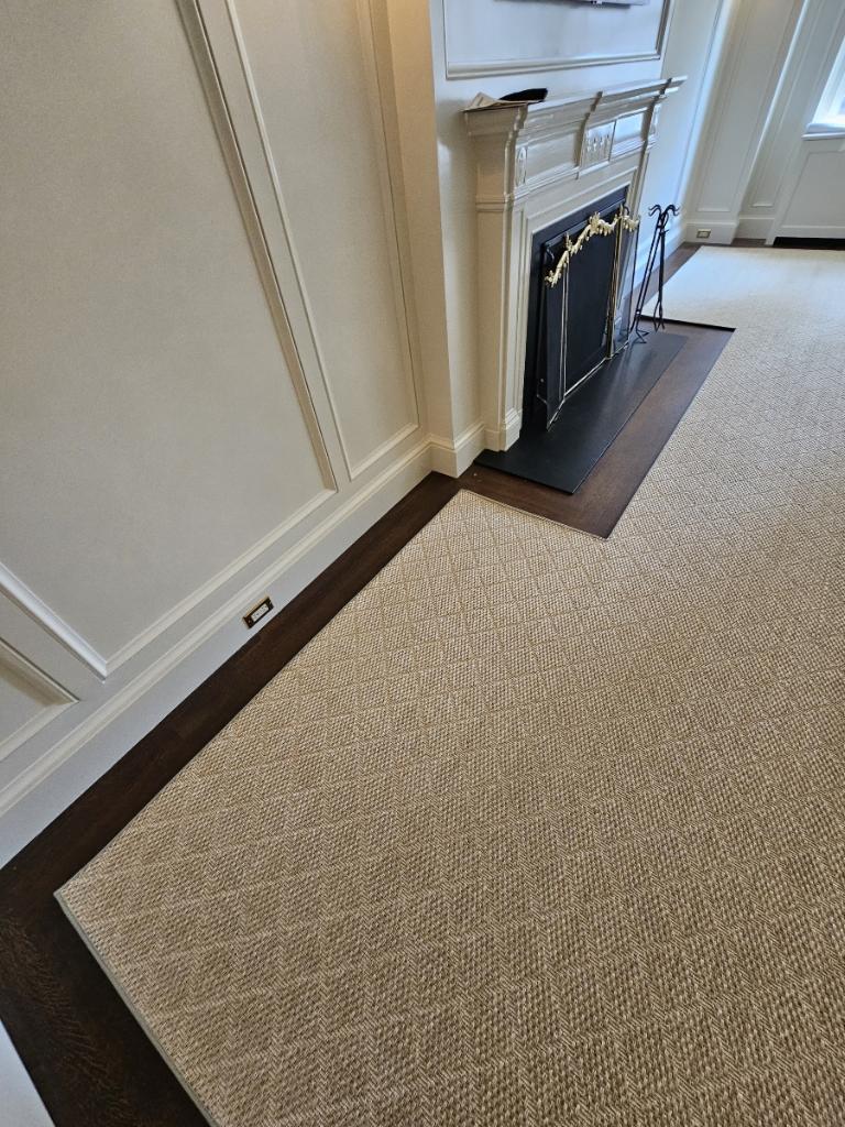 Fireplace Rug Cut Out Carpet Time