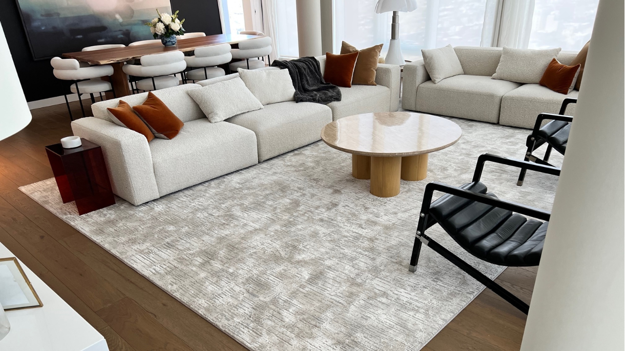 Custom Sized Stanton Panoramic Rug By Carpet Time
