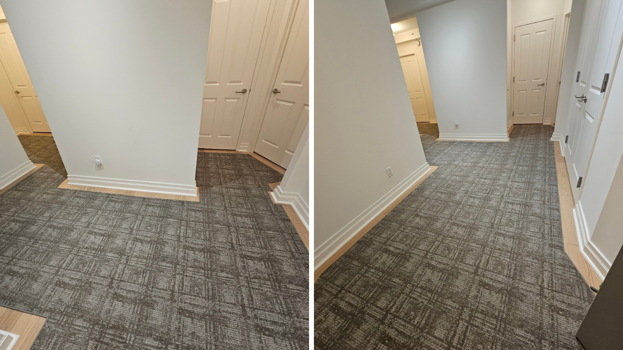 Masland Energy Custom Cut Hallway Rug Install Carpet Time NYC